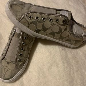 Coach Silver Sneakers